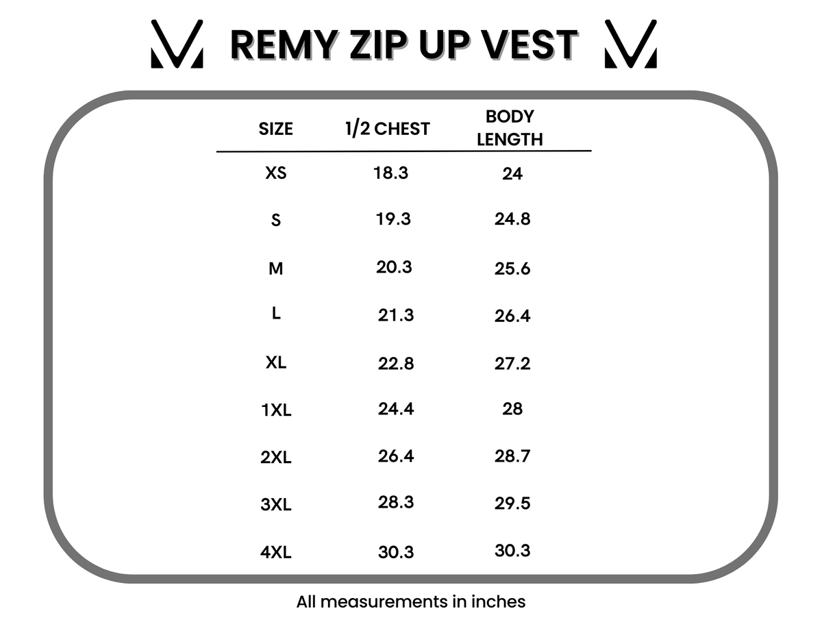 Remy Zip Up Vest - Teal