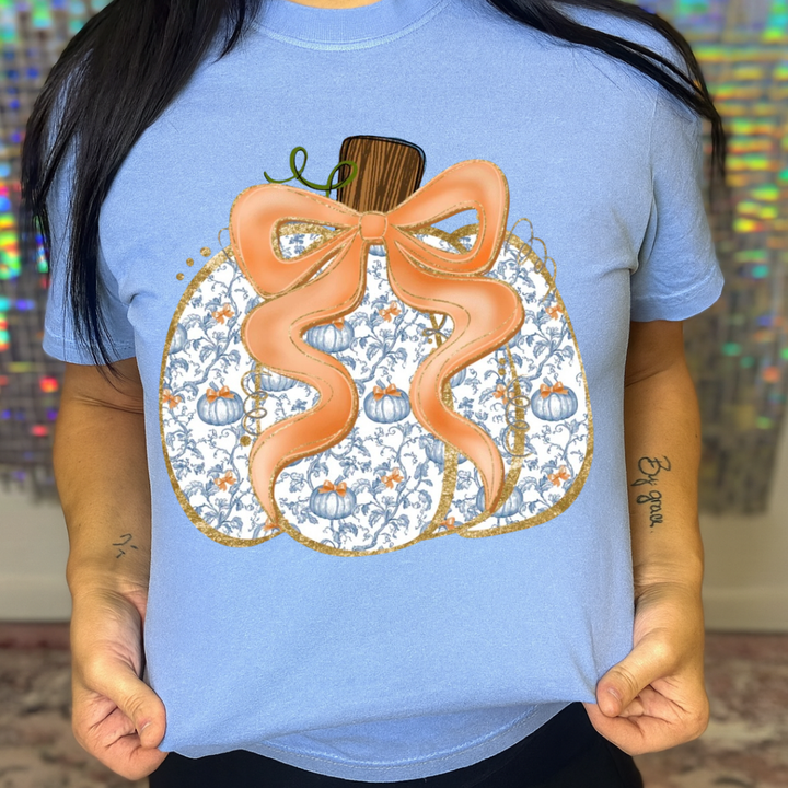 Preppy Pumpkin Graphic Tee