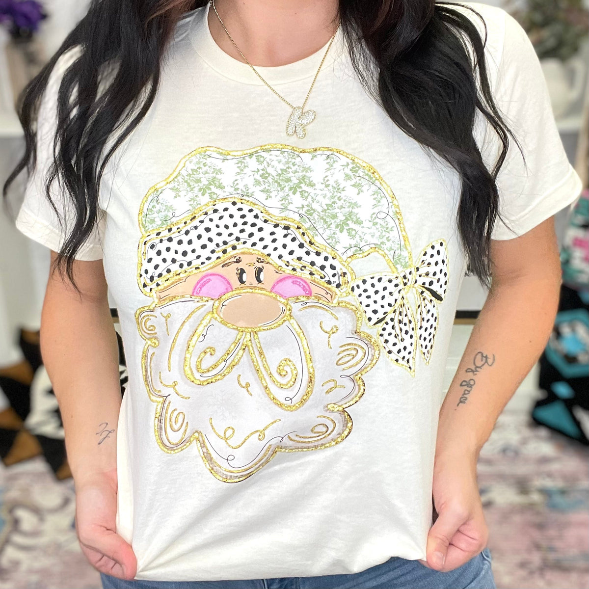 Antique Santa Graphic Tee