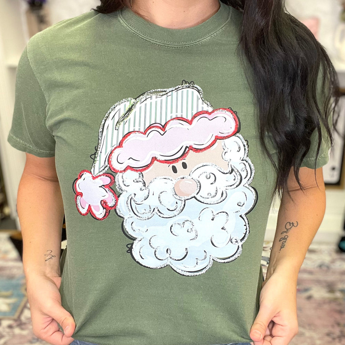 Vintage Santa Graphic Tee