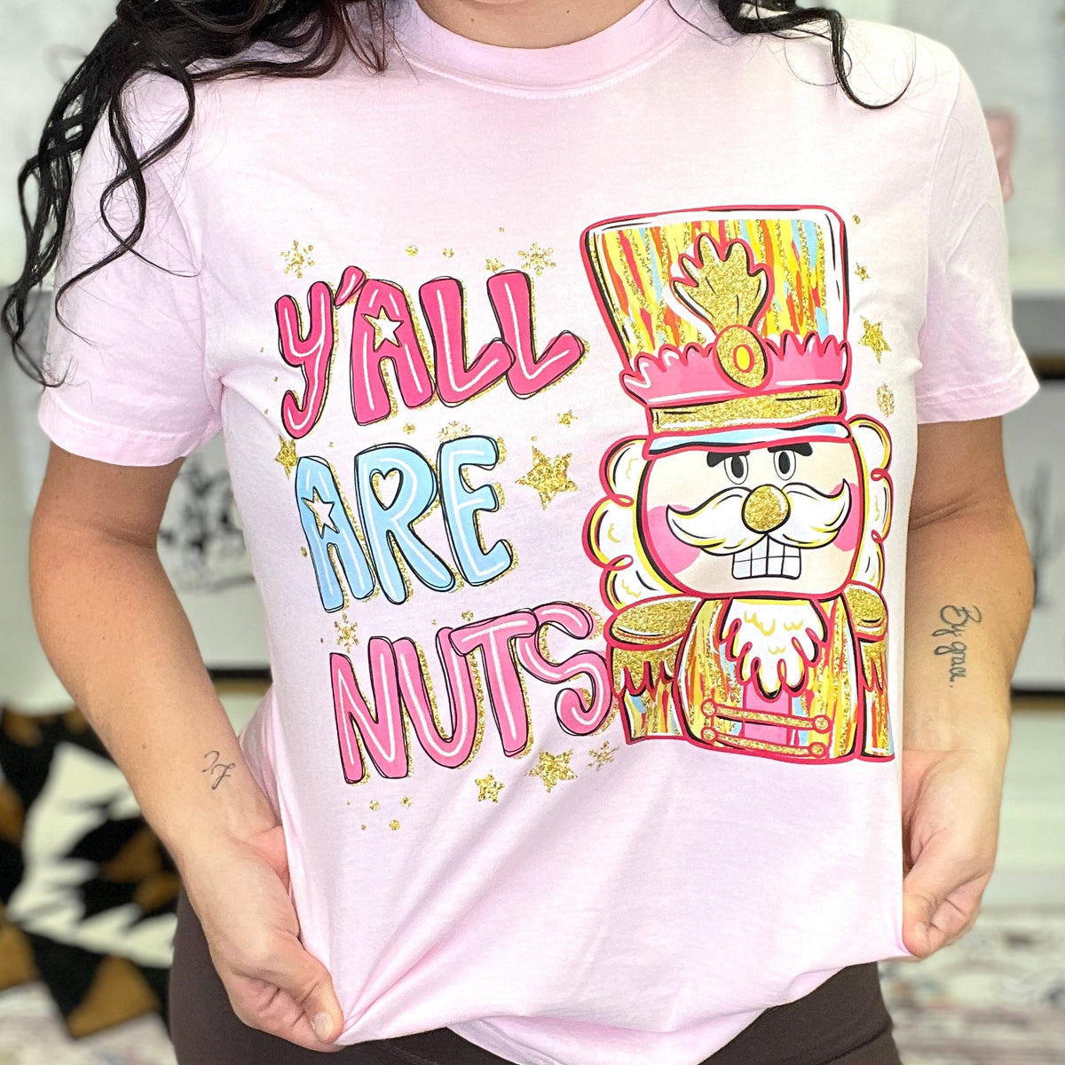 Y'all Are Nuts Graphic Tee