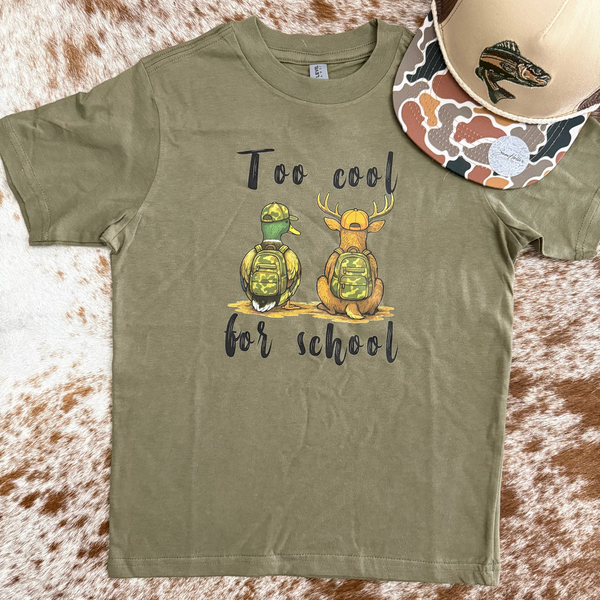 Too Cool For School Graphic Tee