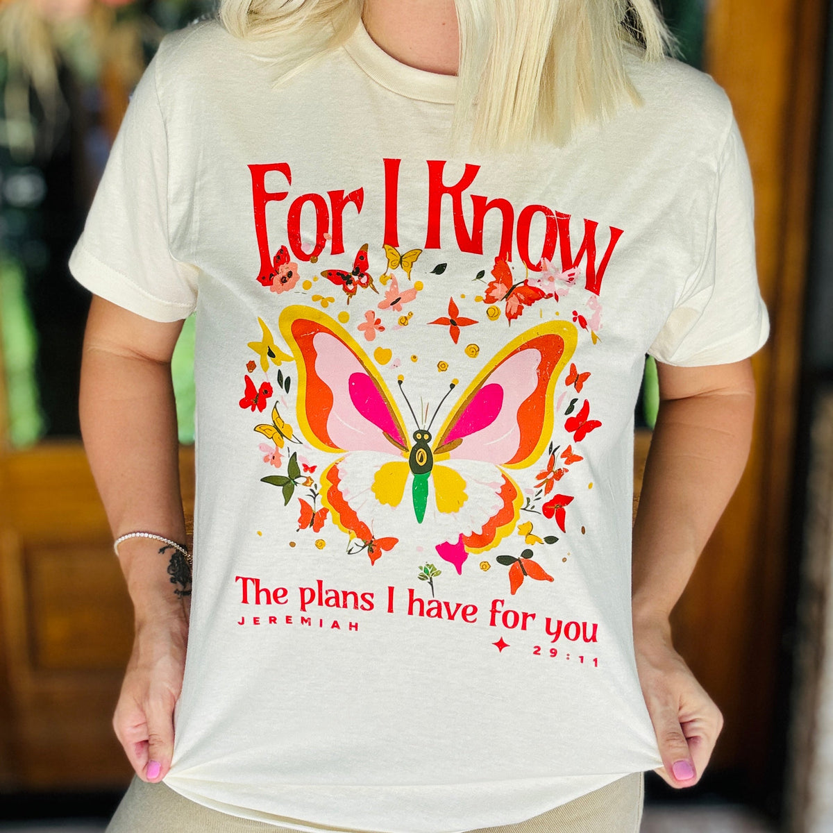 For I Know Graphic Tee