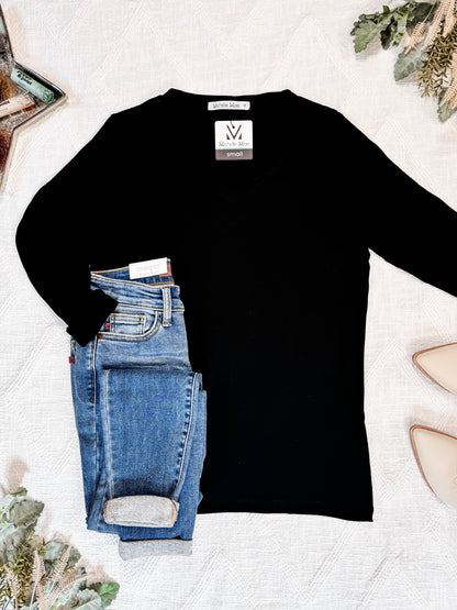 Larissa Long Sleeve in Black