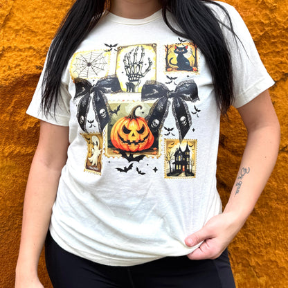 Halloween Stamps Soft Graphic Tee
