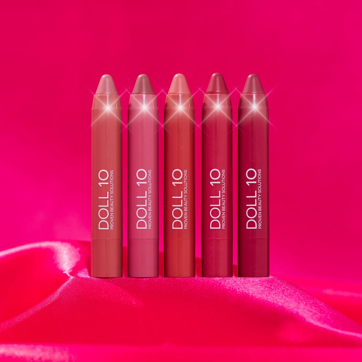 One Kiss At a Time Holiday Lip Crayon Collection