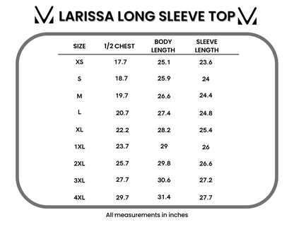 Larissa Long Sleeve - Winter Gnome