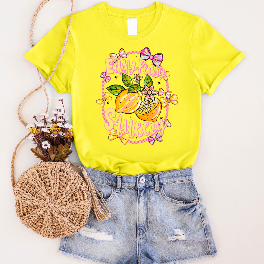 Easy Peasy Lemon Squezy Graphic Tee