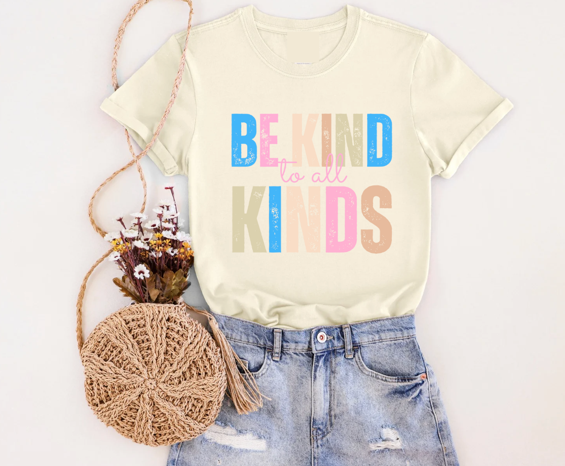 Be Kind to All Kinds Graphic Tee
