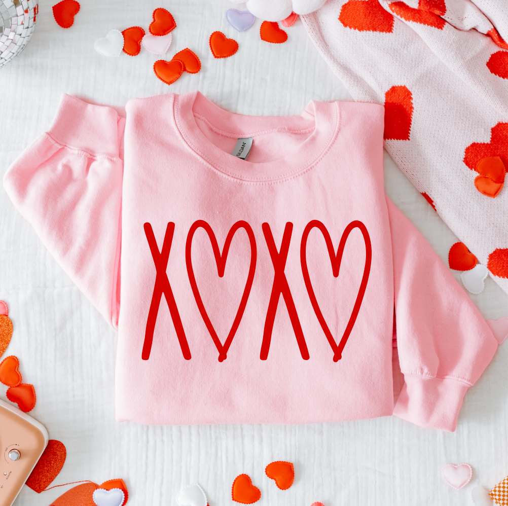XOXO Hearts Sweatshirt