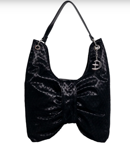 The New Beaux Hobo Noir Satin