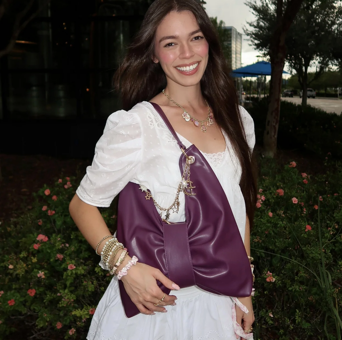 The New Beaux Hobo Plum