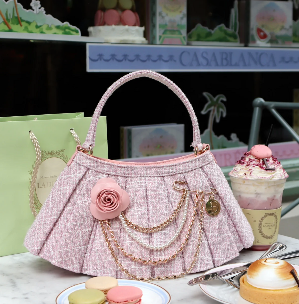 Spotted on 5th Tweed Crossbody