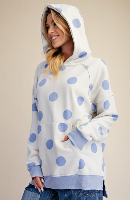 Polka Dot Pop Hoodie