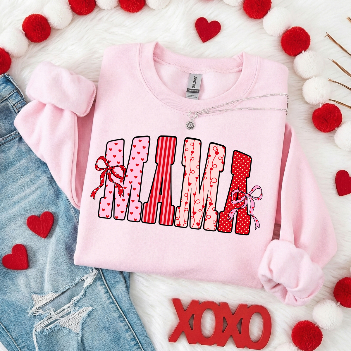 MAMA Valentine's Day Sweatshirt
