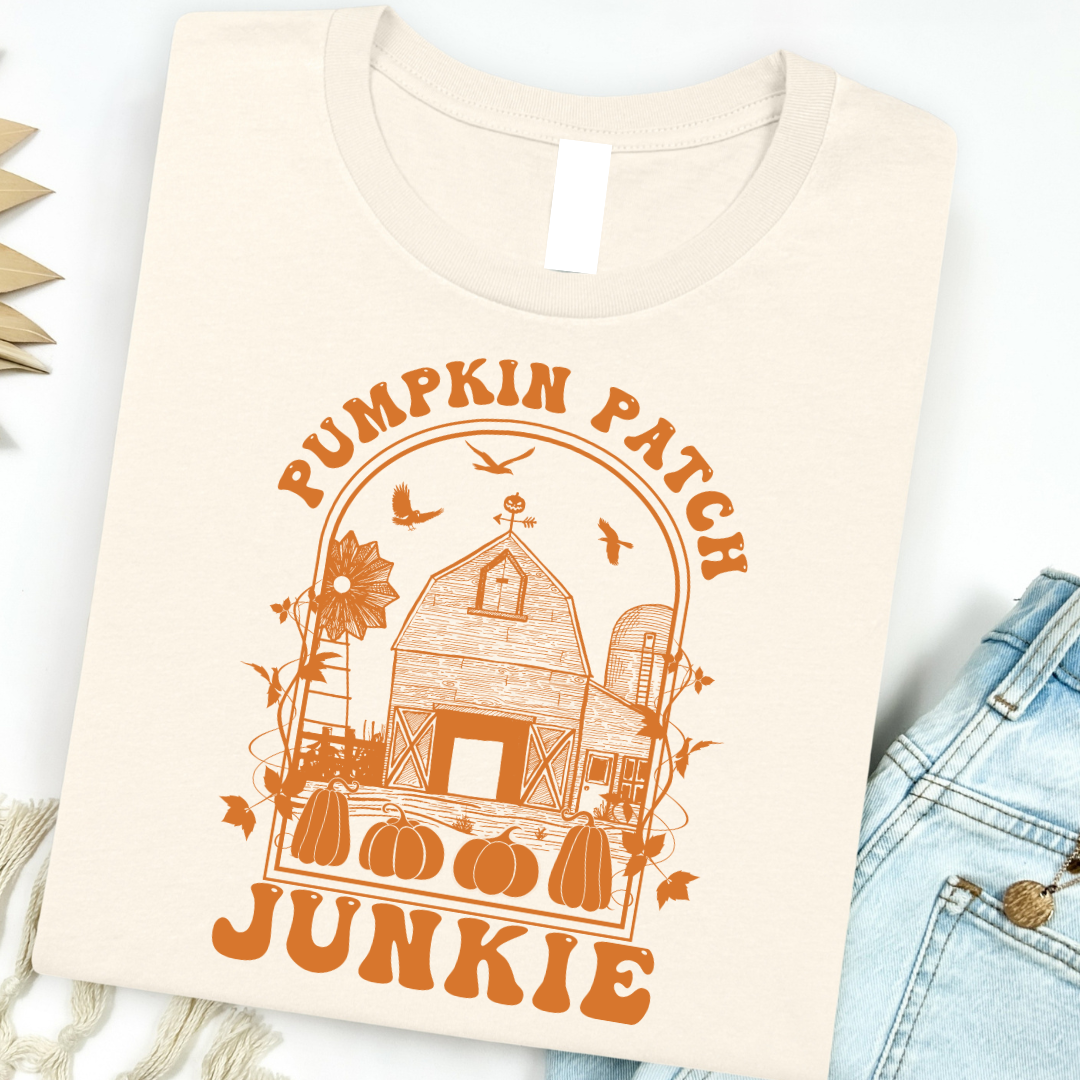 Pumpkin Patch Junkie Graphic Tee