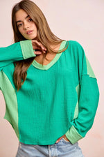 Emerald/Light Green