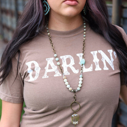 FestiviTees Women - Apparel - Shirts - T-Shirts Darlin’ Western Soft Graphic Tee