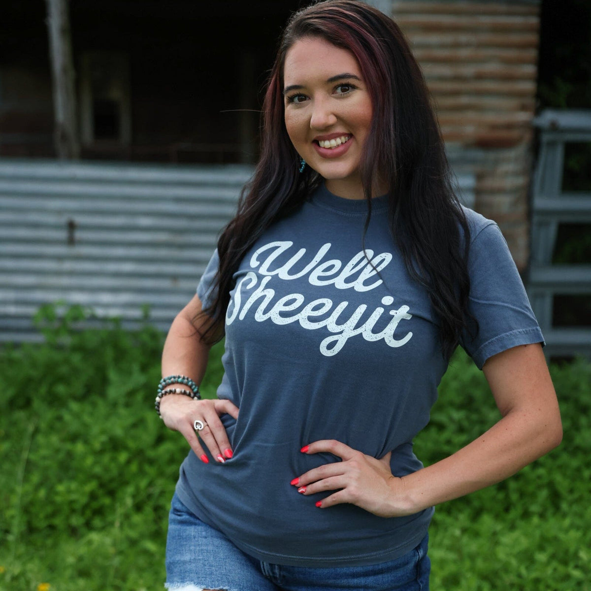 FestiviTees Women - Apparel - Shirts - T-Shirts Well Sheeyit Soft Graphic Tee
