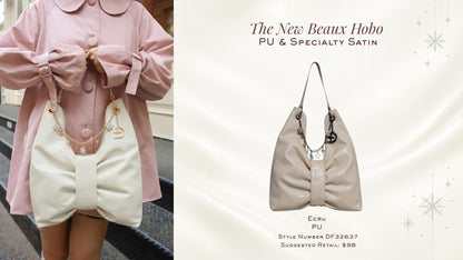The New Beaux Hobo Ecru