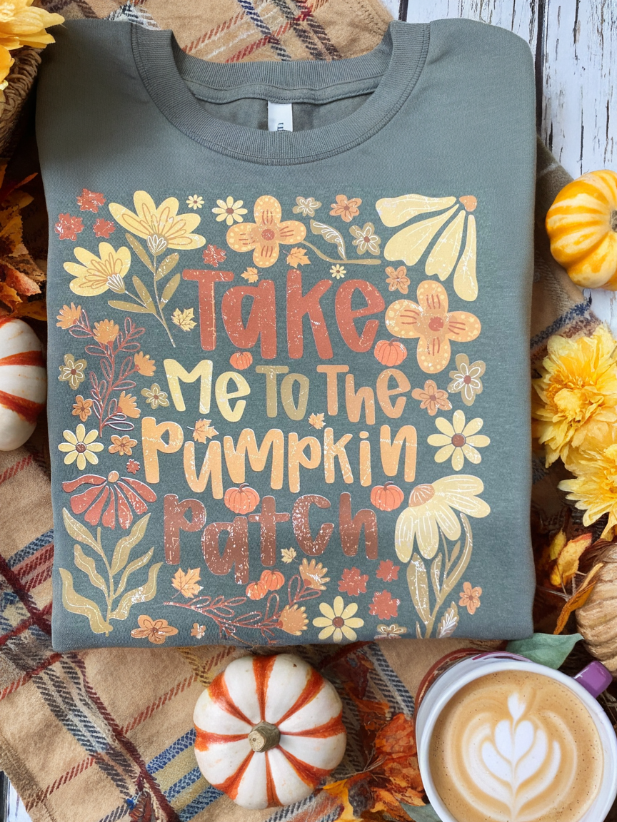 Take Me To The Pumpkin Patch Graphic Tee
